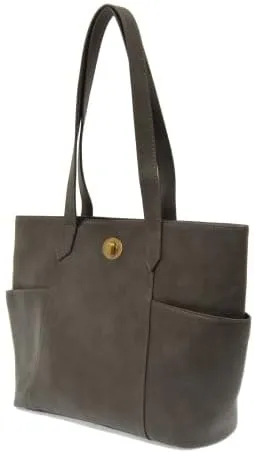 Joy Susan Turn Lock Tote: Judy in Vegan