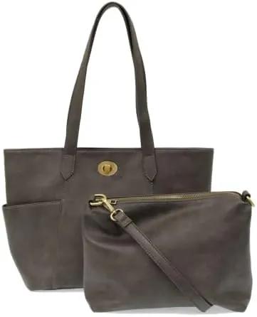 Joy Susan Turn Lock Tote: Judy in Vegan