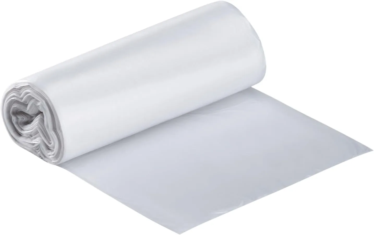 Karat Trash Bags [4-7 Gal - 1000 pc] | 6 Microns | Clear High Density Garbage Can Liners | 24" x 24"