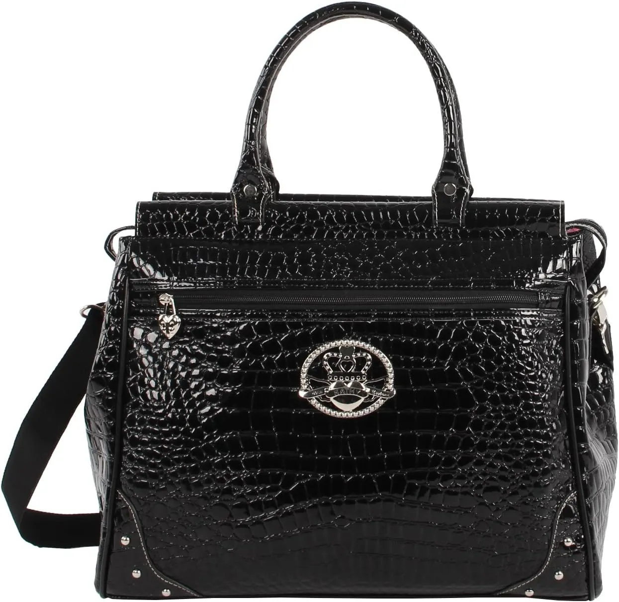 Kathy Van Zeeland Designer Handbag 16 Inch Dowel Bag Lightweight Travel Overnight Work Purse for Women