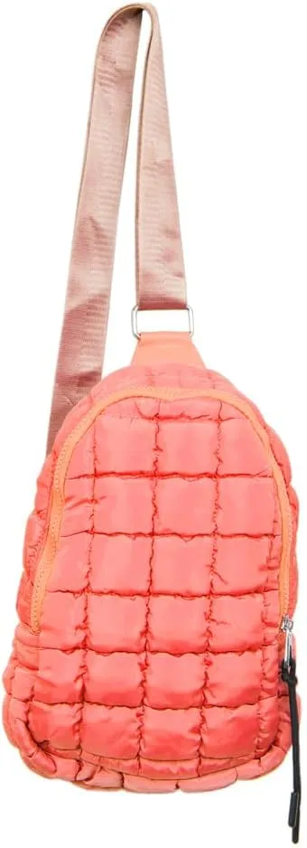 KATYDID Crossbody Sling Bags for Women - Sling Purse with Adjustable Strap - Quilted Crossbody Bags for Women