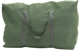 KICHOUSE Duffle Bag Women Large Luggage Bag Travel Zipper Canvas Compact for Travel Random Color