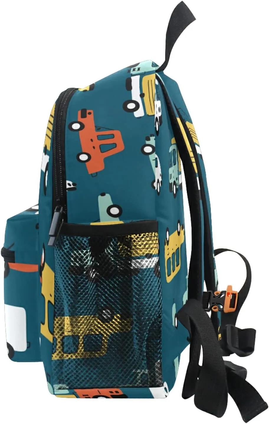Kids Backpack for boys Car Childish Truck Toddler Bags Children Preschool Kindergarten Small Chest Strap 3-8 Years Old
