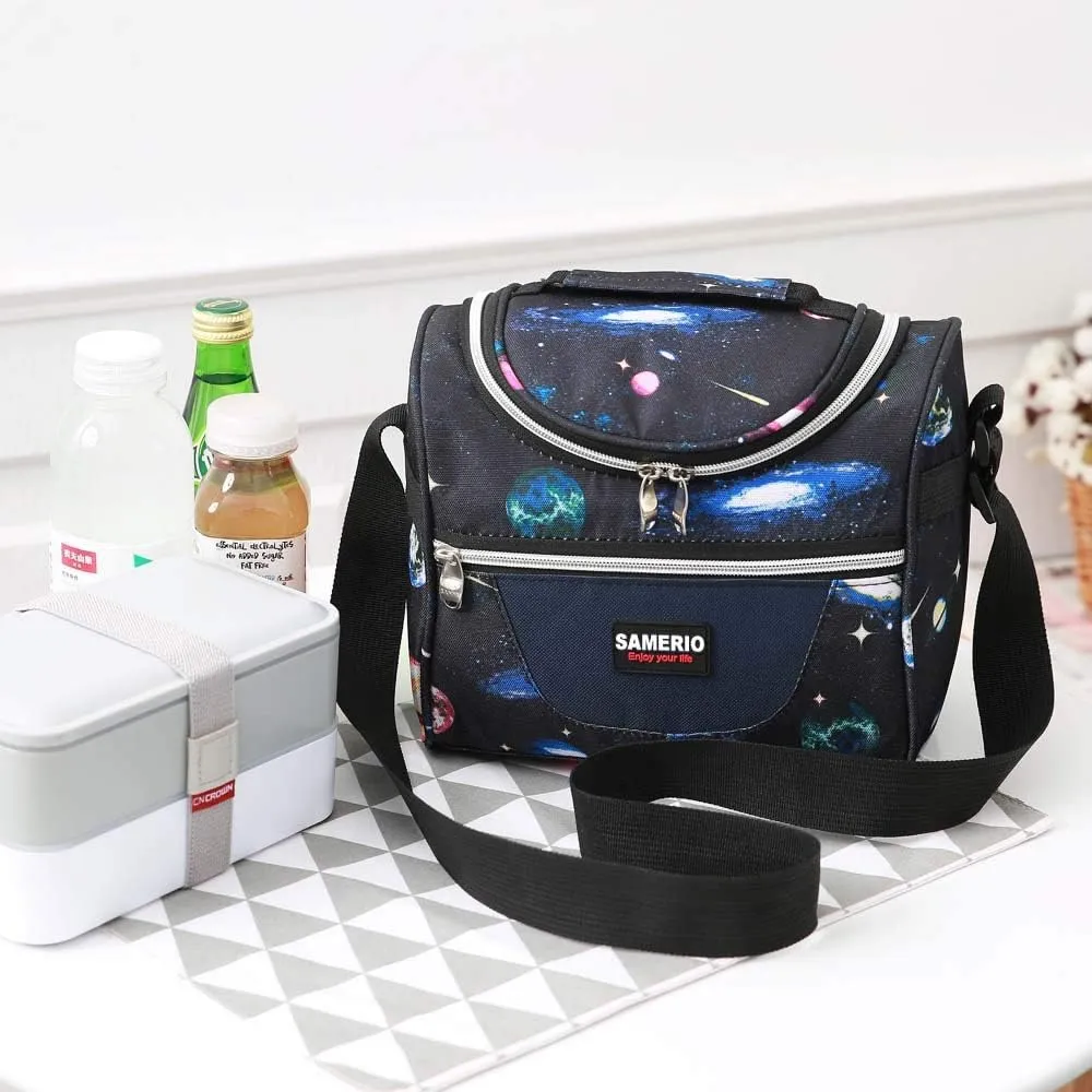 Kids Lunch Box insulated Lunch Bag Lunch Organizer Cooler Bento Bags for School Work/Girls Boys Children Studen