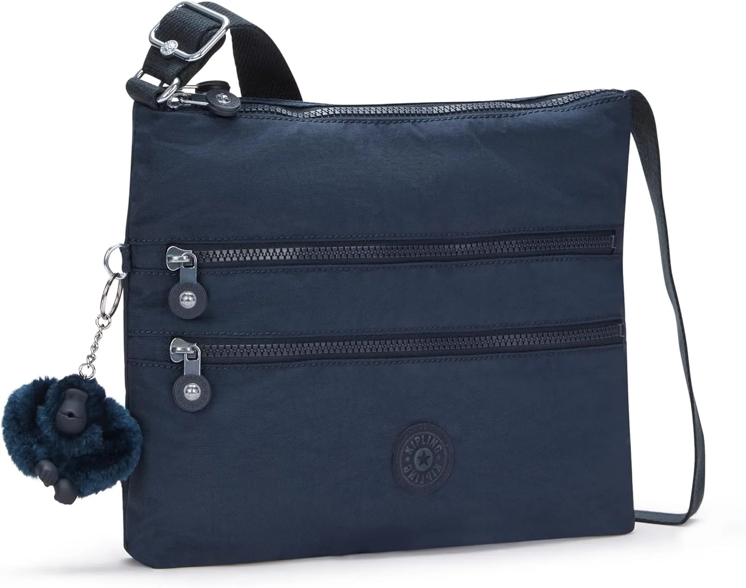 Kipling Women’s Alvar Crossbody, Super Light, Durable Messenger, Nylon Shoulder Bag