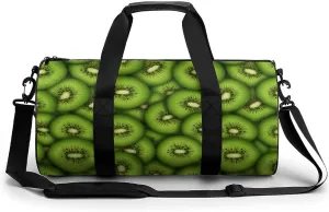 Kiwi Novelty Large Duffel Bag Lightweight Gym Bag Travel Tote Bags
