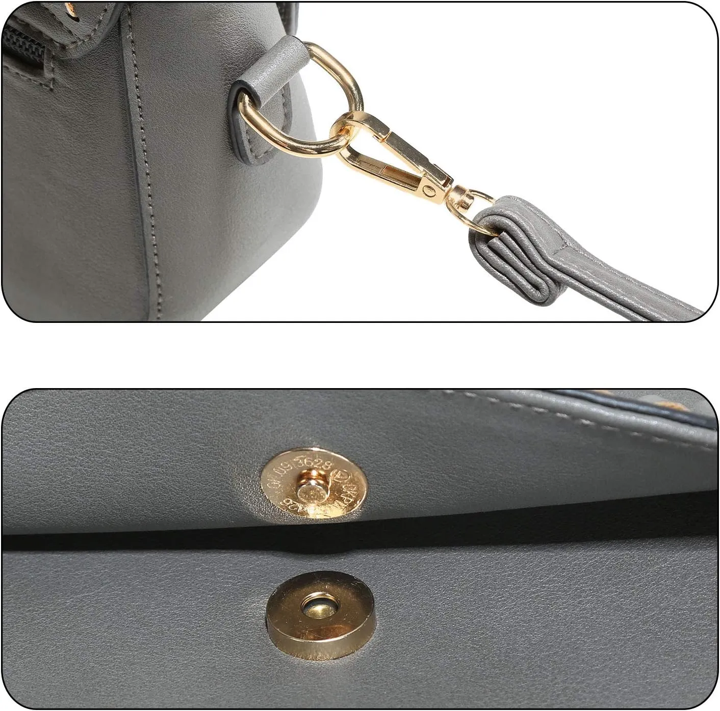 KKXIU Crossbody Bags for Women Hollow Purses with Adjustable Strap