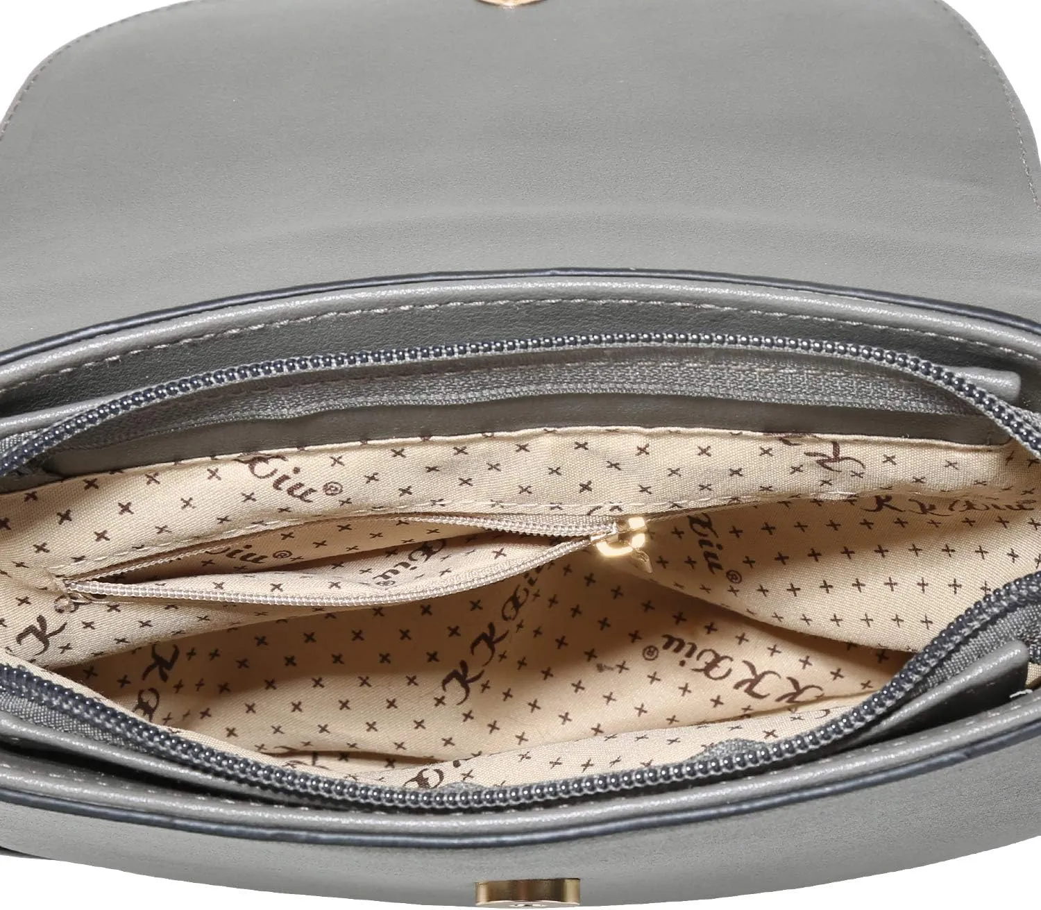 KKXIU Crossbody Bags for Women Hollow Purses with Adjustable Strap