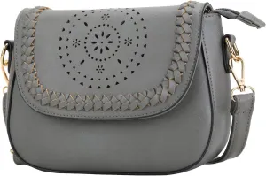 KKXIU Crossbody Bags for Women Hollow Purses with Adjustable Strap