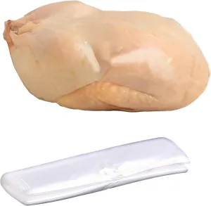 KR. LIF 100 Count Poultry Shrink Bags - 12" X 16" Chicken Shrink Bags for Chickens, Turkey and Poultry