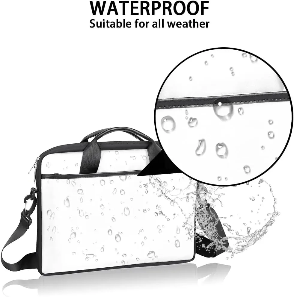 Laptop Shoulder Bag Computer Bag 13-15 Inches Laptop Carrying Case with Shoulder Strap for Women Men