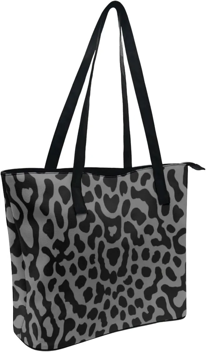 Large Capacity Tote Bag for Women, Women's Funny Lightweight Zipper Handbag for Shopping, Travel, Work