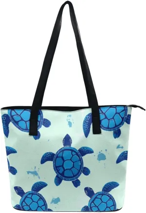 Large Capacity Tote Bag for Women, Women's Funny Lightweight Zipper Handbag for Shopping, Travel, Work