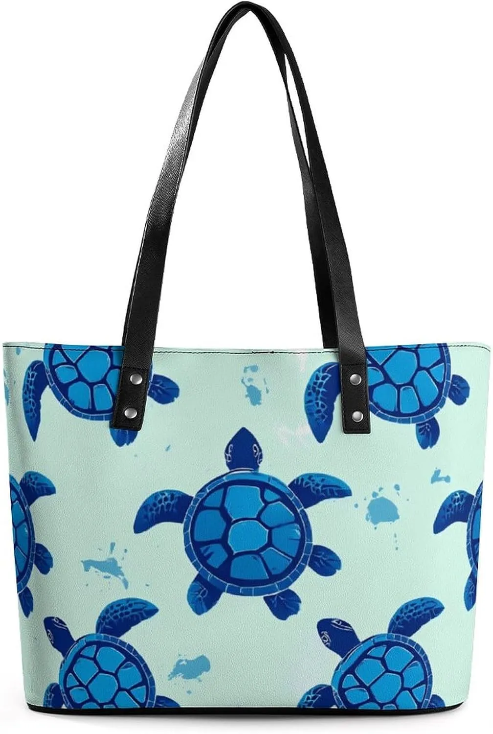 Large Capacity Tote Bag for Women, Women's Funny Lightweight Zipper Handbag for Shopping, Travel, Work
