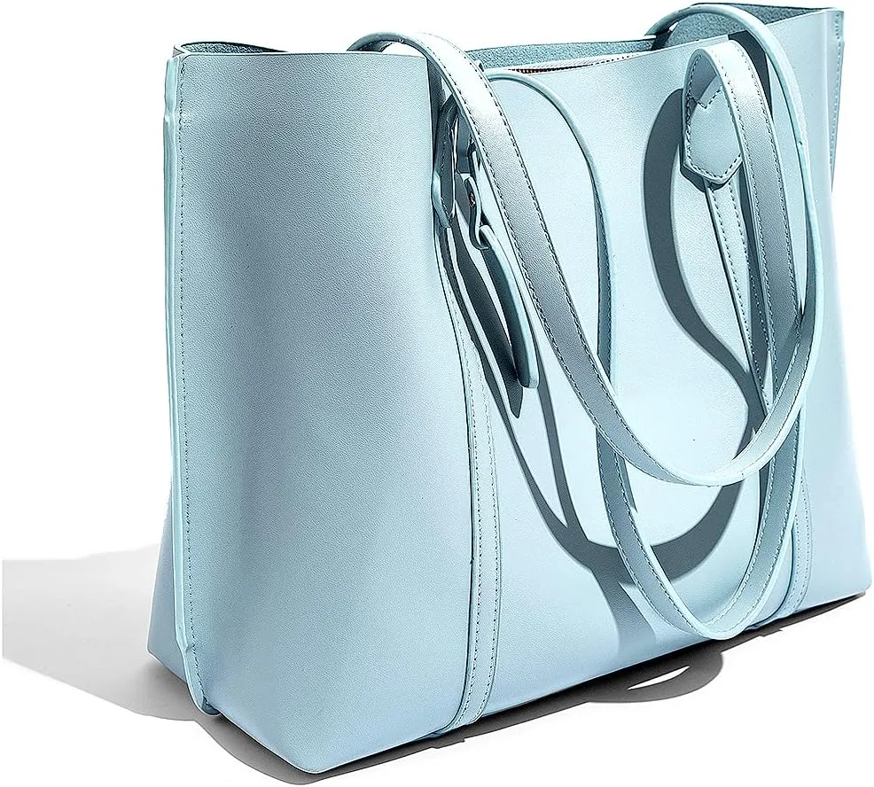 Large Tote Bags for Women Lightweight Shoulder Bags for Work PU leather Casual Ladies Purse