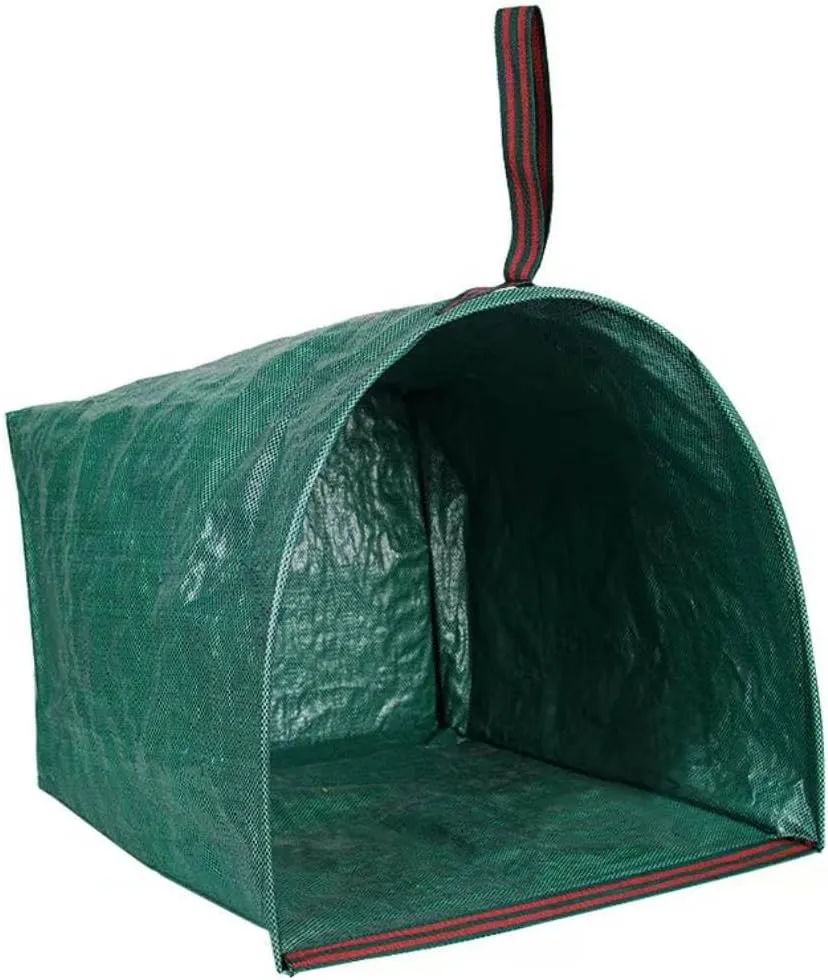 Leaf Bag Holder,Garden Bags for Debris,Collapsible Yard Waste Bag, Lawn and Leaf Bags,Reusable Yard Garden Bags for Leaves Lawn Trash,Camping Yard Recycling Bags for Parties,Laundry,Camping