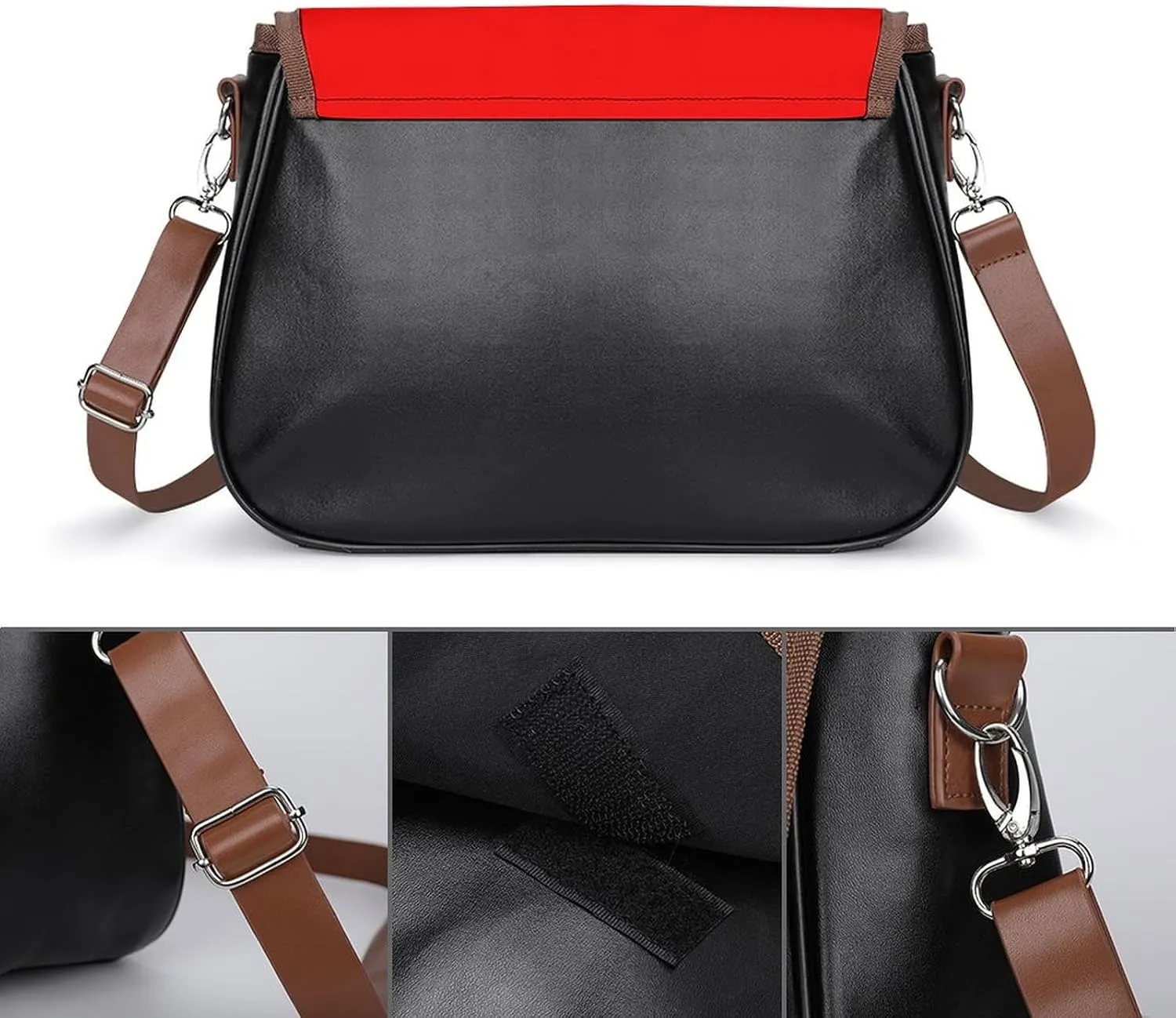Leather Hobo Bag Crossbody Purses Handbags Shoulder Bags with Adjustable Strap