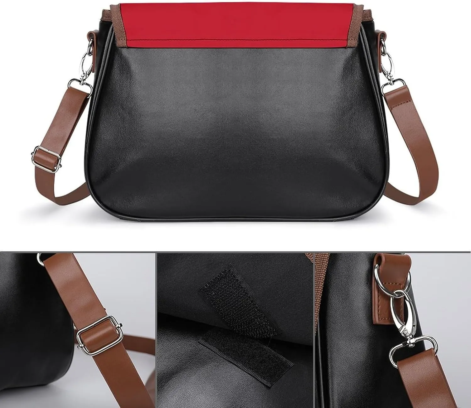 Leather Hobo Bag Crossbody Purses Handbags Shoulder Bags with Adjustable Strap