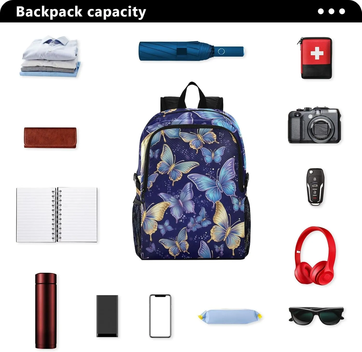 Lightweight Foldable Backpack, Waterproof for Hiking and Camping, Lightweight Backpack