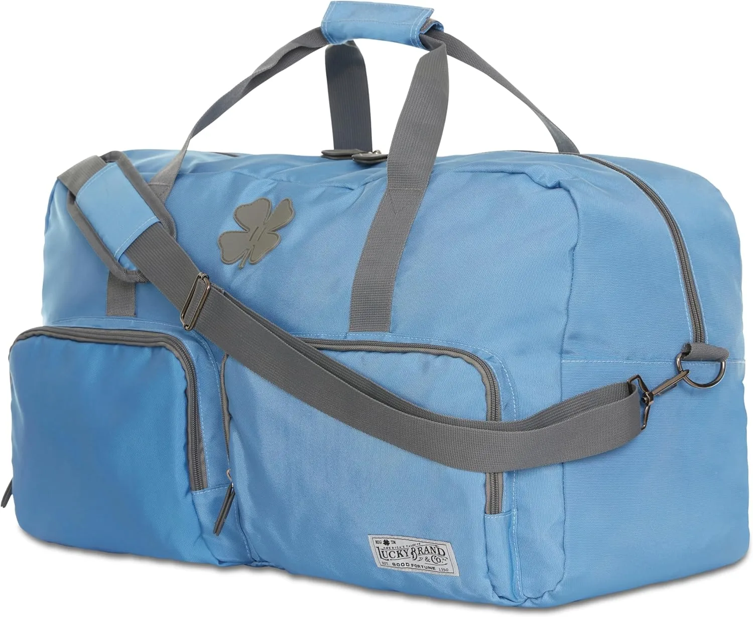 Lucky Travel Duffel Bags 85L, Gym Bag, Travel Bag & Large Duffle Bag for Men, Foldable Overnight Weekender Bags for Women & Men with Adjustable Shoulder Strap,