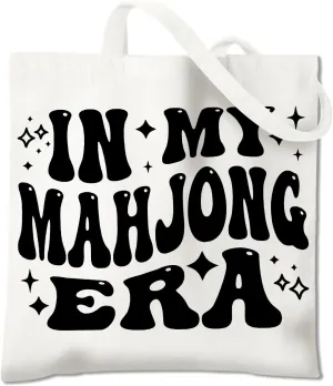 Mahjong Gifts Tote Bag - Mahjong Gifts for Friends Women Canvas Tote Bag