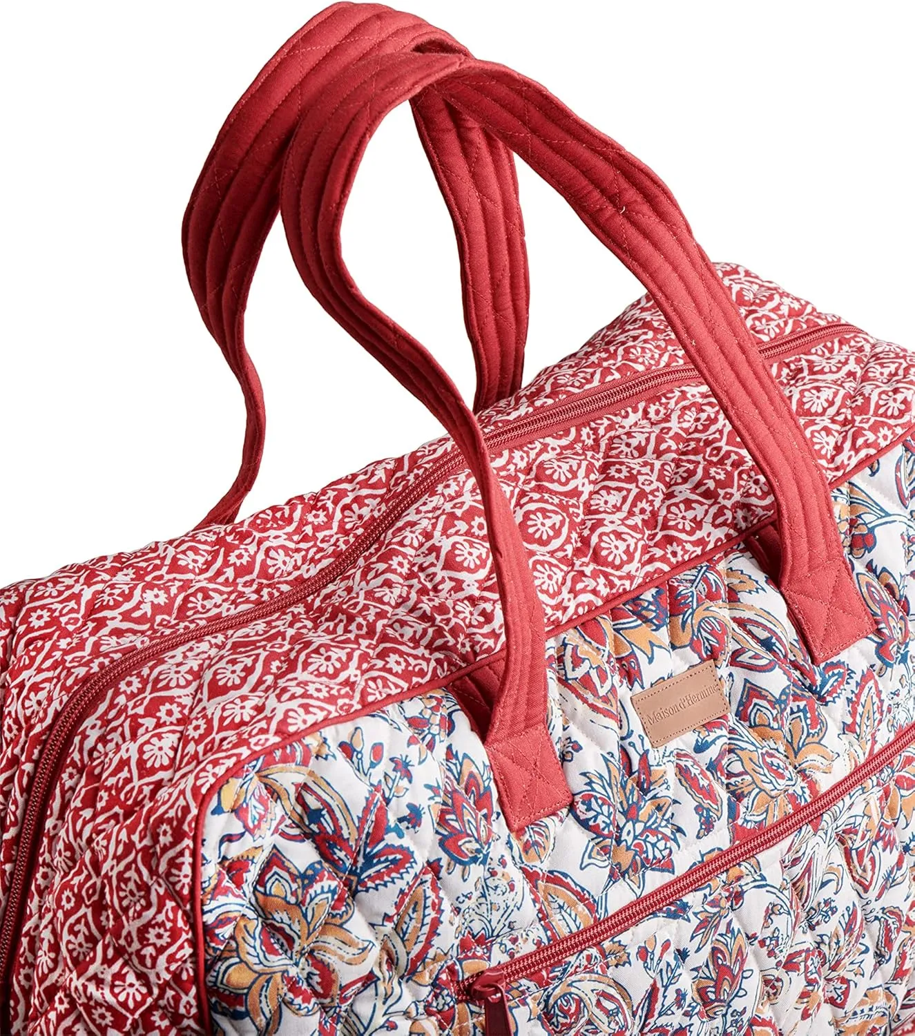 Maison d' Hermine Weekender Bags for Women Cotton Quilted Duffel Overnight Luggage Weekend Bag for Men Gym Sports Gifts Travel Business Travellers Family Trip