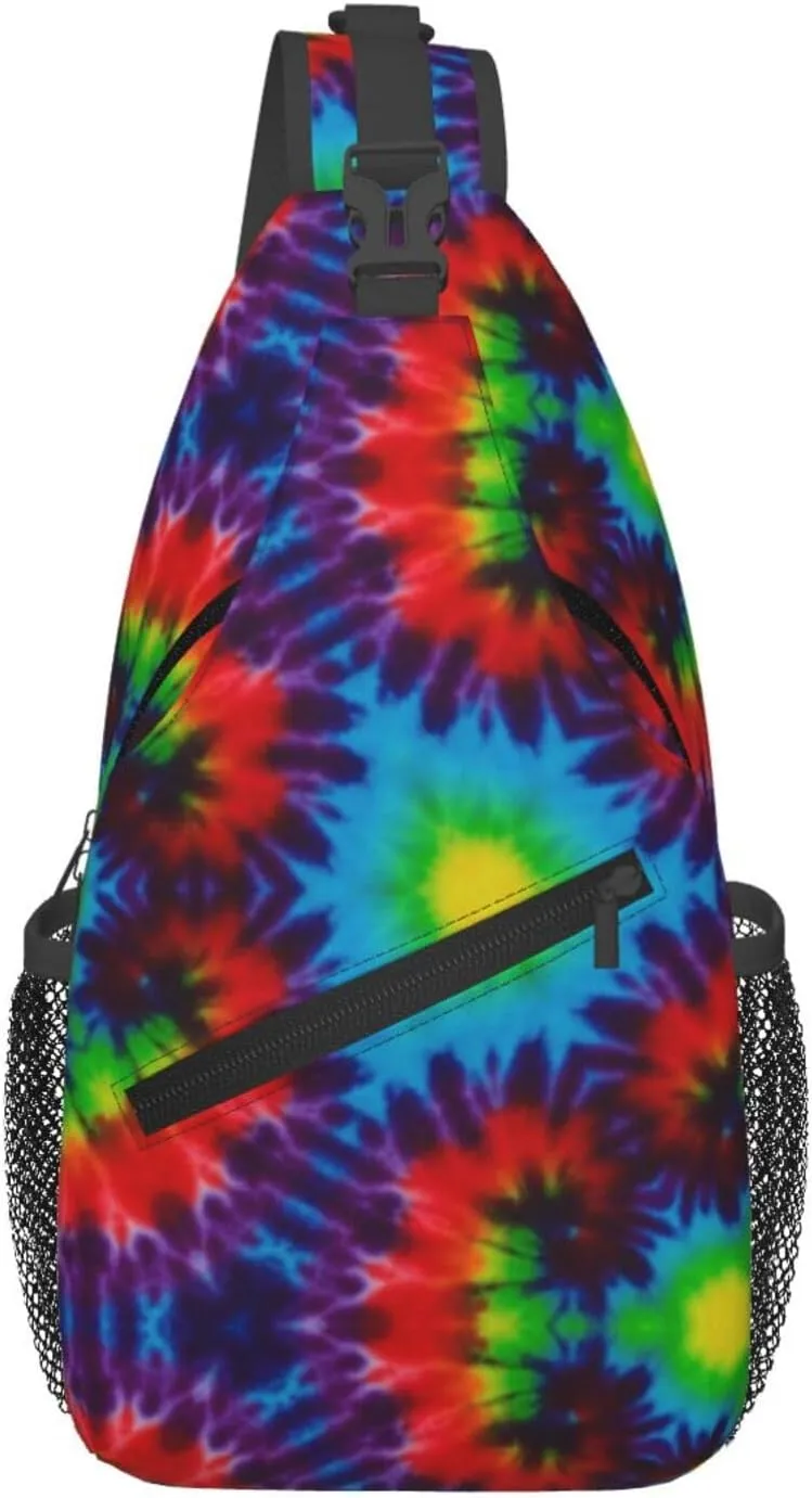 Marijuana Leaf Leaves Chest Bags Crossbody Sling Bag Shoulder Bag Travel Hiking Daypack For Men Women
