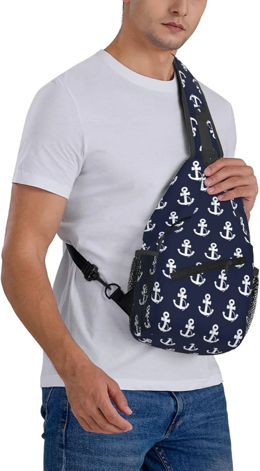 Math Mathematics Sling Bag Adjustable Crossbody Bag Casual Chest Bags Travel Shoulder Backpack For Women Men