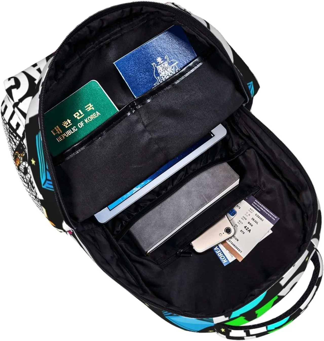 Mentor Teachers inspire Educate Coach Share Influence Backpack Casual Laptop Backpack Lightweight Double Shoulder Bag Travel Daypack For Women Men