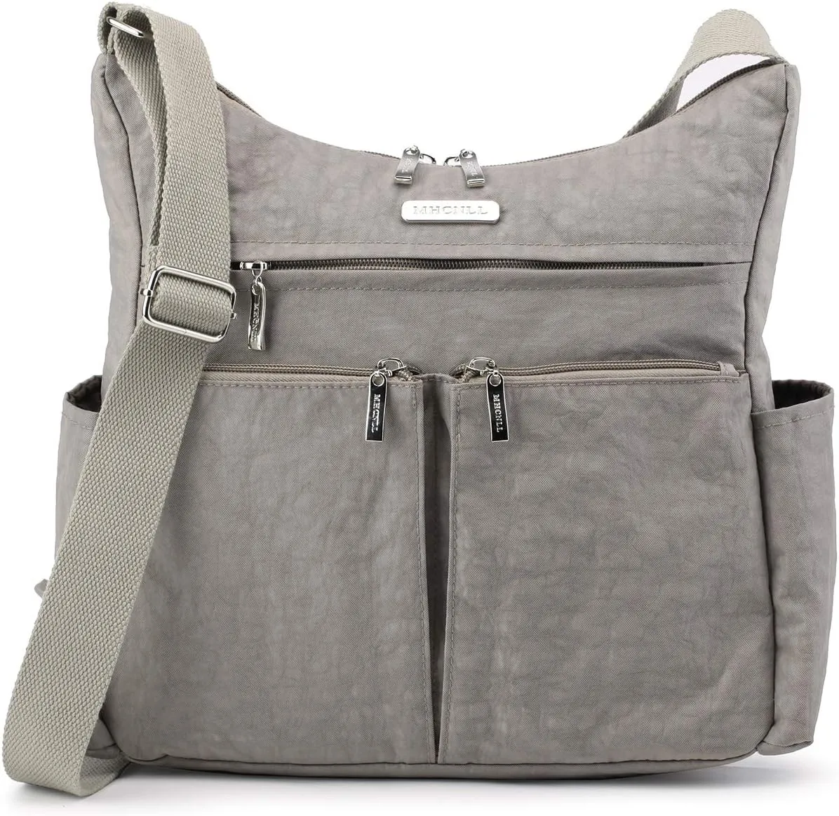 MHCNLL Anti Theft Crossbody Purse RFID Women Nylon Waterproof Lightweight Shoulder Bag