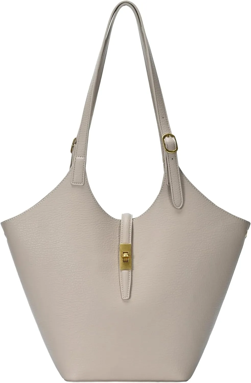 Miztique - Isabelle 2 in 1 Scoop Neck Tote | Vegan Leather Tote Bag for women with secure removable zipper pouch|