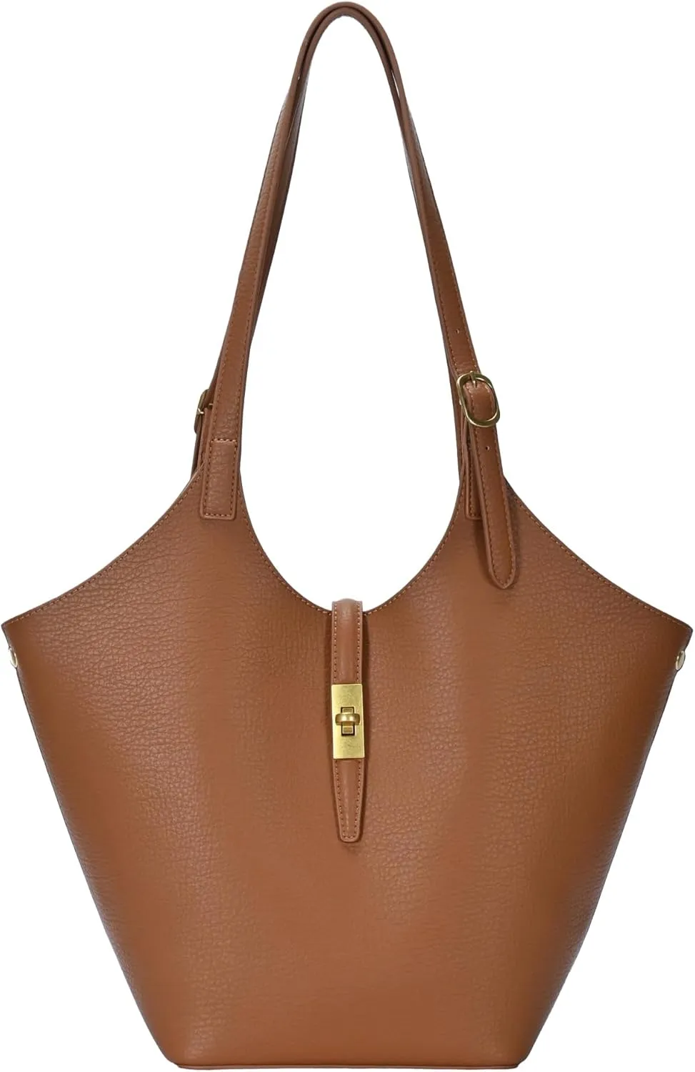 Miztique - Isabelle 2 in 1 Scoop Neck Tote | Vegan Leather Tote Bag for women with secure removable zipper pouch|