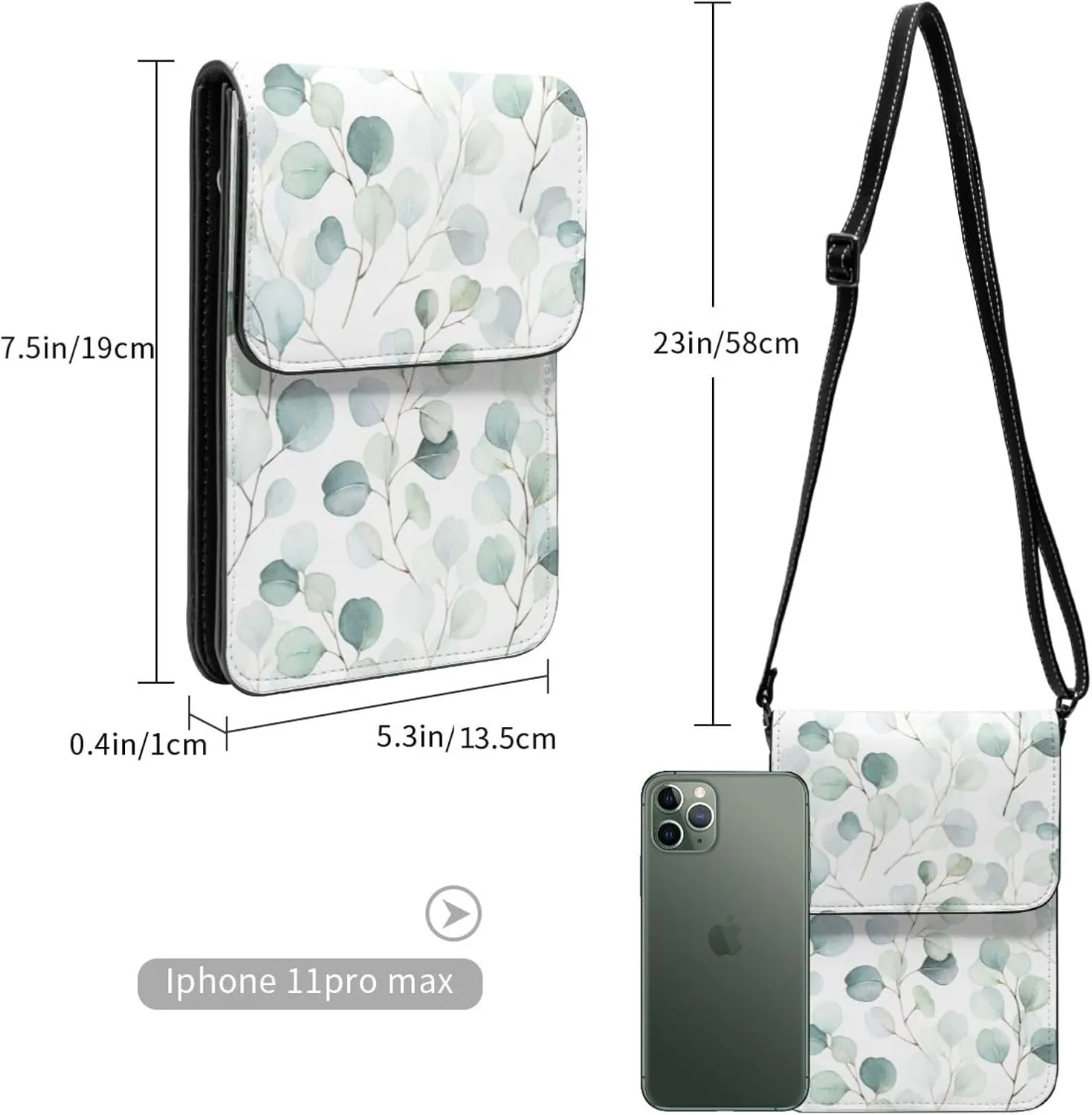 Mmm Fight Womens Crossbody Bags Candy Phone Bag Wallet Purses Adjustable Strap