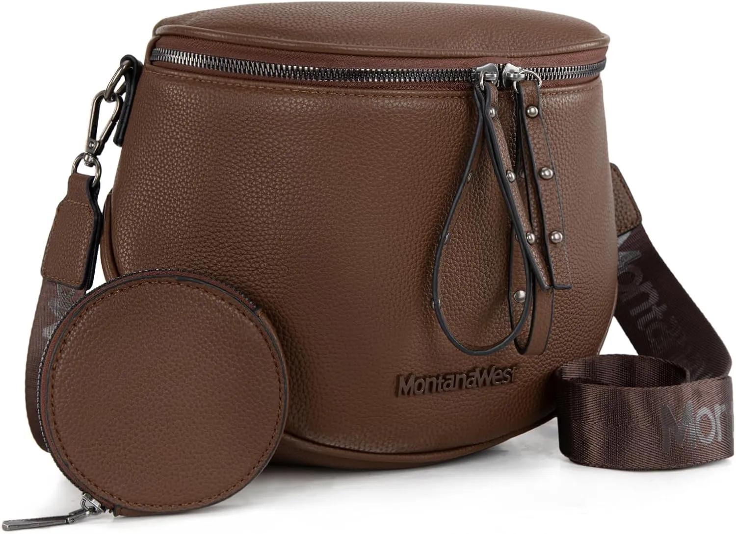 Montana West Crossbody Bags for Women Bum Bag Sling Purse with Adjustable Strap