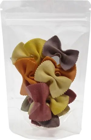 Mylar Bags 4”x6” - Pack of 100 Smell Proof Mylar Bags Clear On Both Sides, Self-Stand-up Clear Mylar Ziplock Bags, Resealable and Heat Sealable For long Term Food Storage.