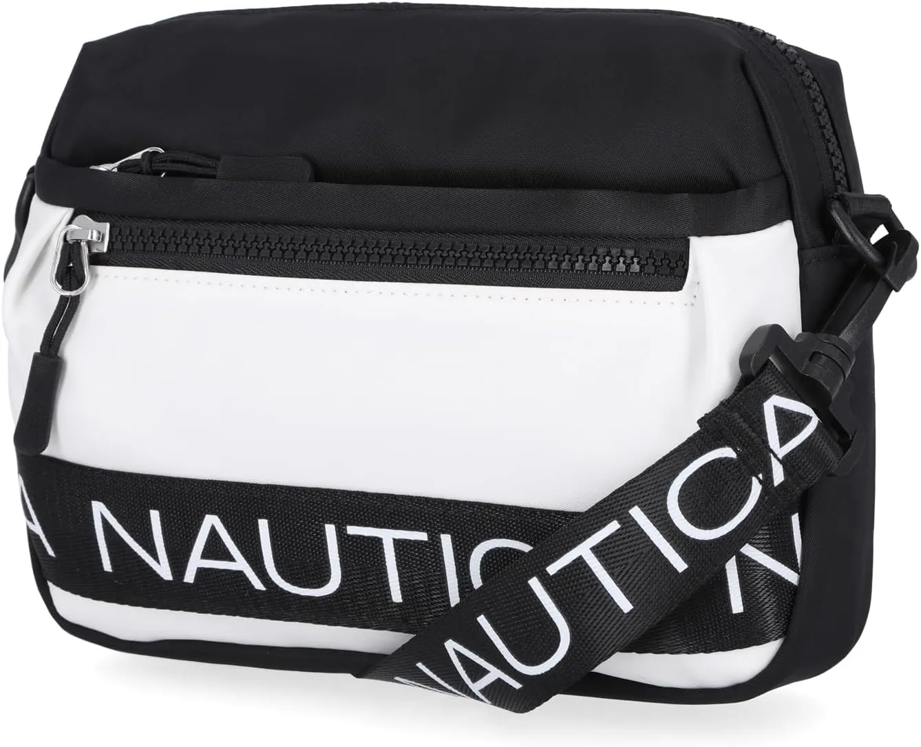 Nautica Nylon Bean Crossbody/Belt Bag with Adjustable Shoulder Strap