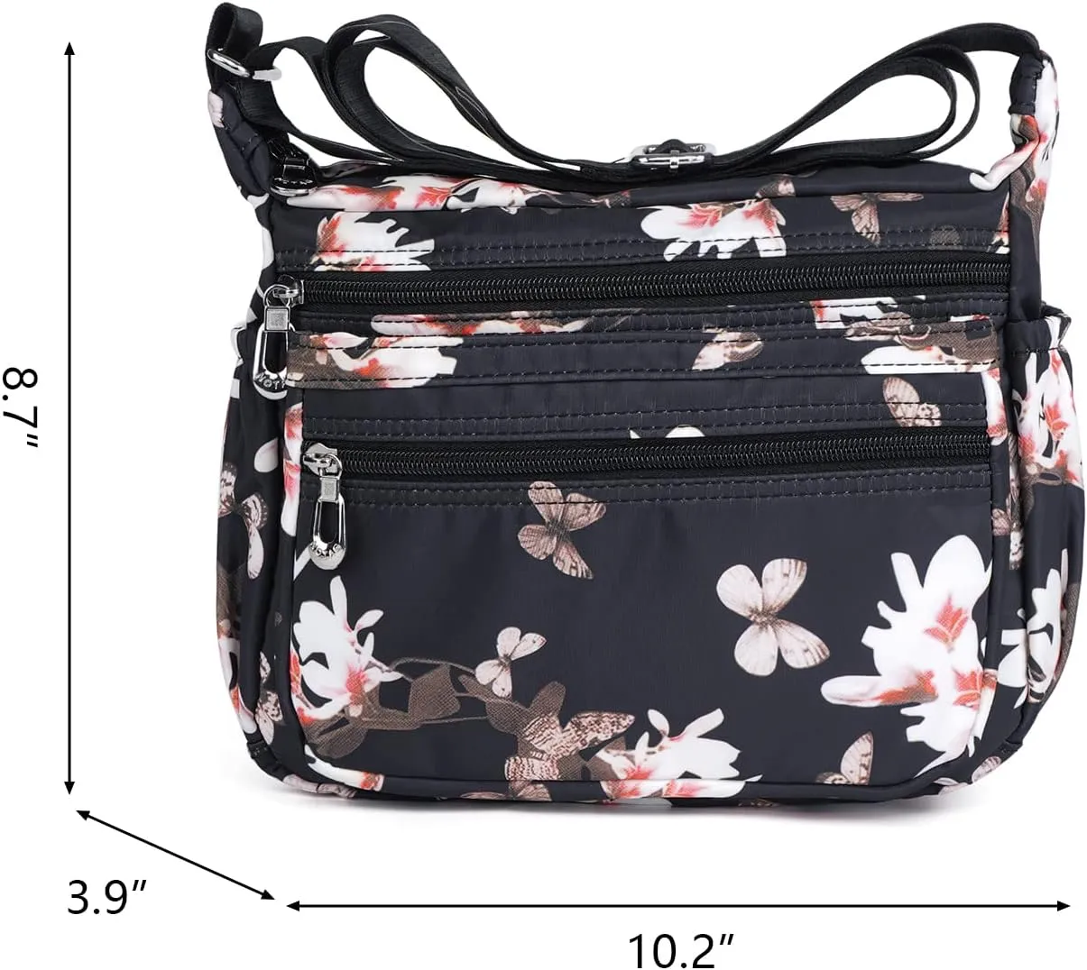 NOTAG Shoulder Bags for Women Nylon Crossbody Bags Waterproof Lightweight Messenger Purses and Handbags