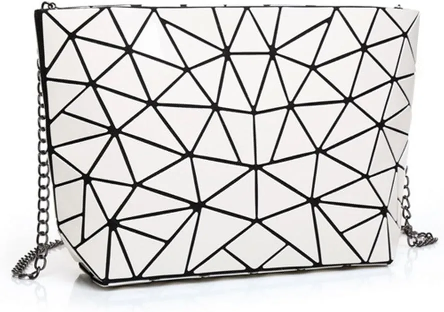 Orita Women Holographic Laser Envelope Clutch Handbag Shoulder Bag Purse