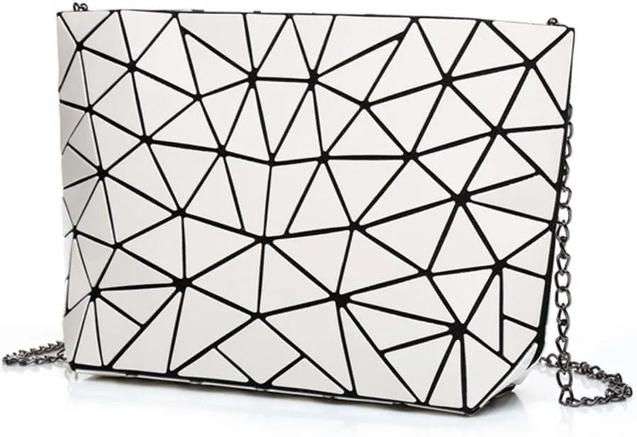 Orita Women Holographic Laser Envelope Clutch Handbag Shoulder Bag Purse