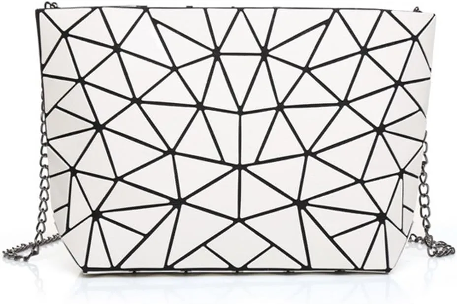 Orita Women Holographic Laser Envelope Clutch Handbag Shoulder Bag Purse