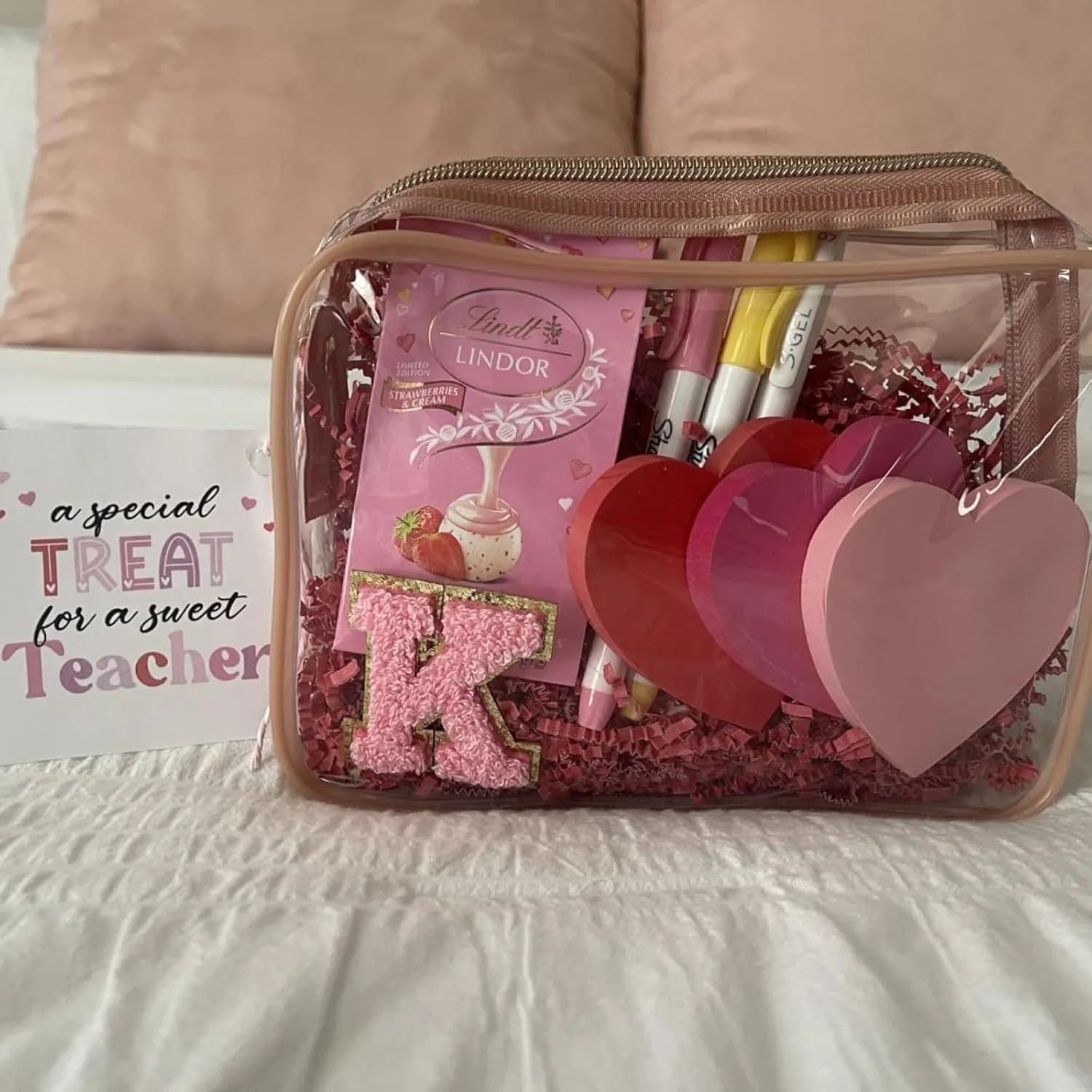 PACKISM TSA Approved Toiletry Bag - 3 Pack Upgrade Color-Edged Clear Makeup Bag, Clear Toiletry Bag For Traveling Fits Various Storage Needs, Pink