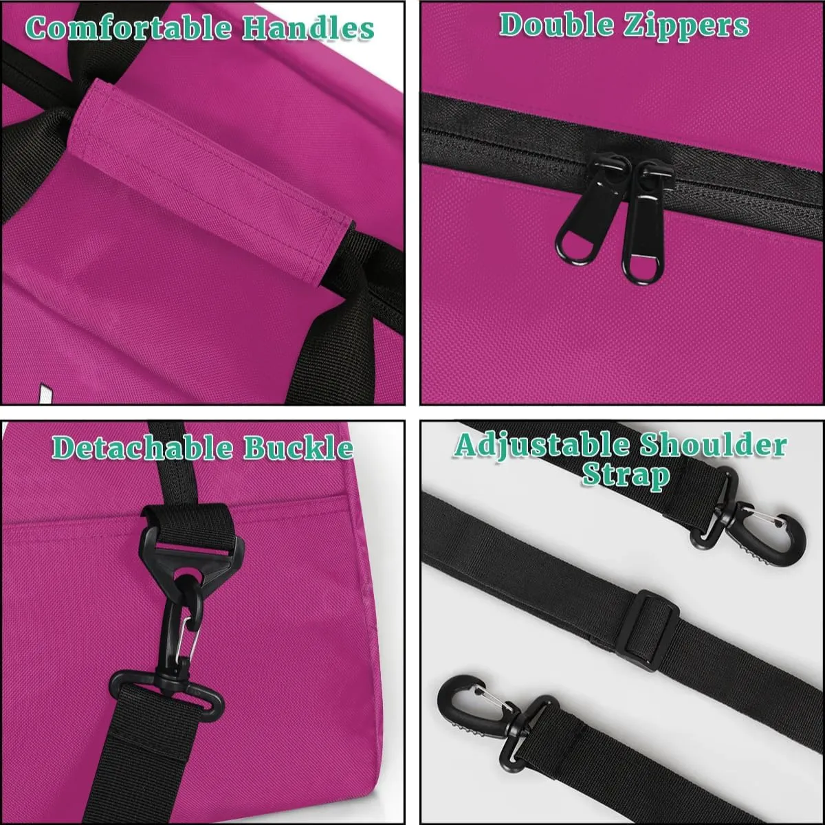 Personalized Cheerleader Bag Cheer Duffel Bag Customized Cheerleaders Bag with Your Name Travel Overnight Bag Gym Bag, Maroon