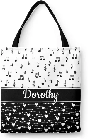 Personalized Lightweight Commuter Bags, Eco-friendly Shopping Bags, Tote Canvas Bags