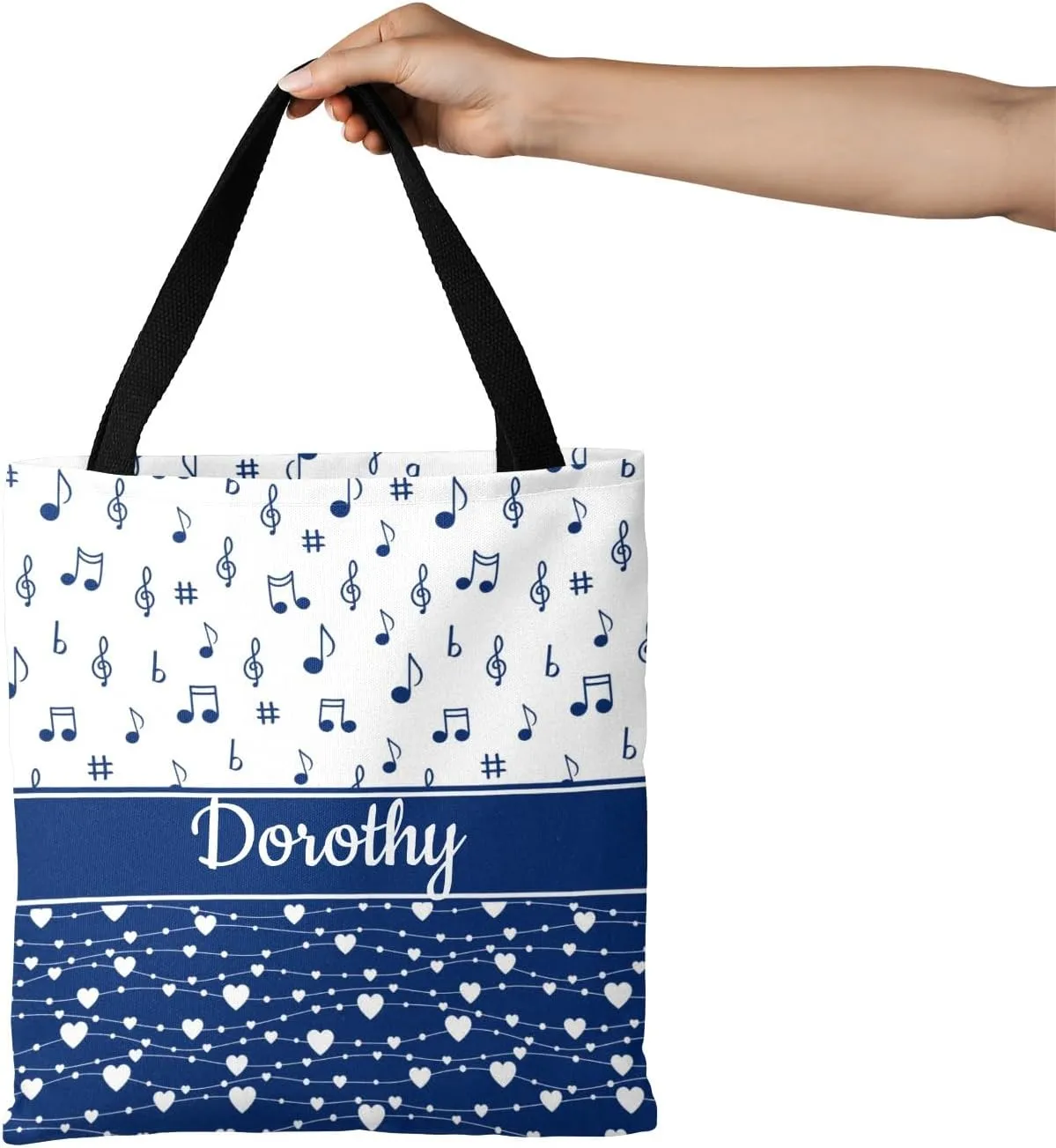 Personalized Lightweight Commuter Bags, Eco-friendly Shopping Bags, Tote Canvas Bags