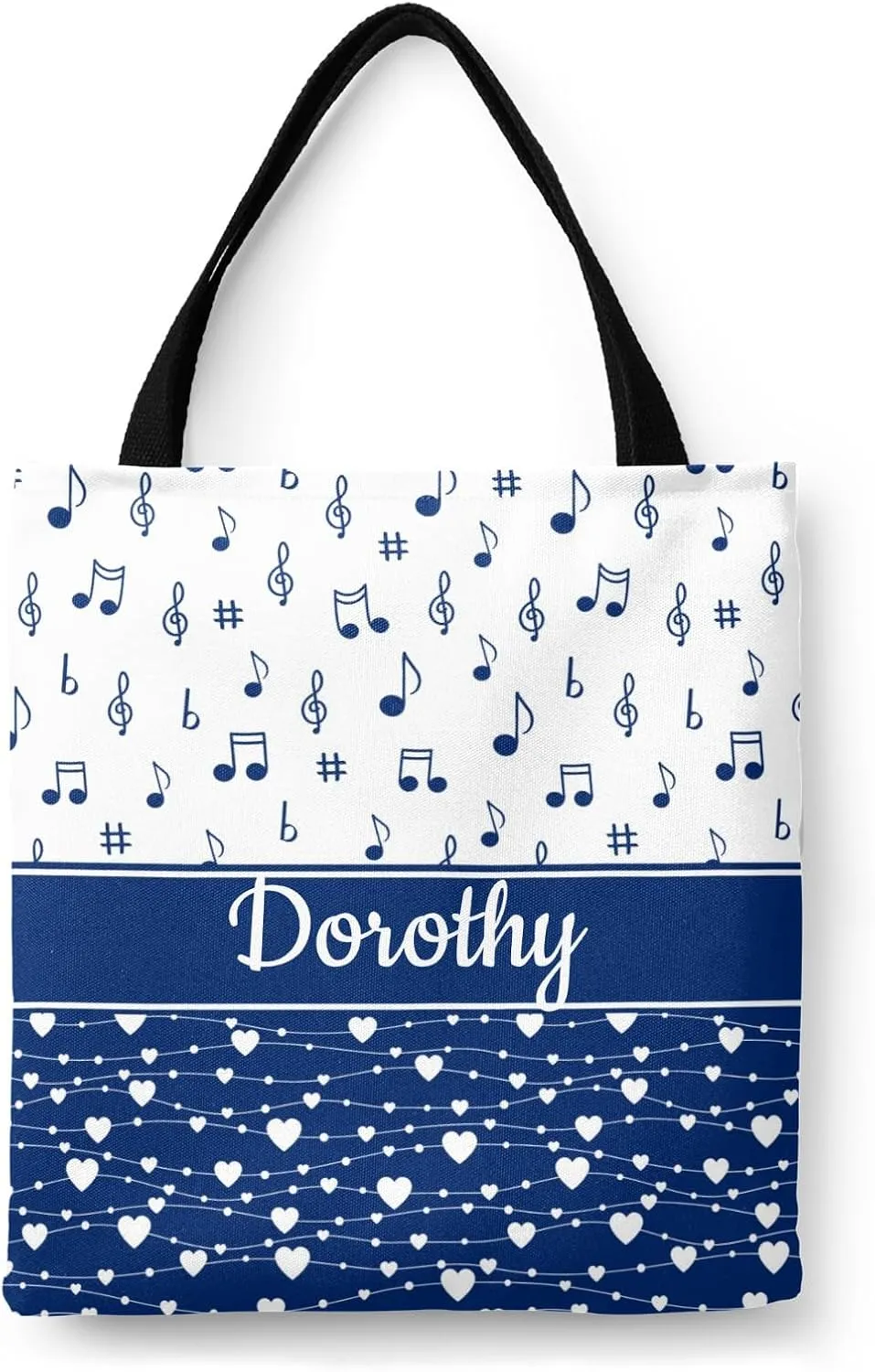 Personalized Lightweight Commuter Bags, Eco-friendly Shopping Bags, Tote Canvas Bags