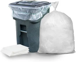 Plasticplace 95-96 Gallon Garbage Can Liners ,25 Count (Pack of 1)