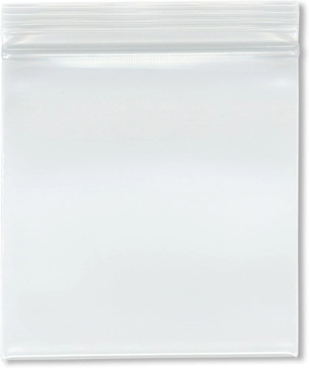Plymor 4" x 4" (Pack of 100), 8 Mil Extra Thick Heavy Duty Zipper Reclosable Plastic Bags