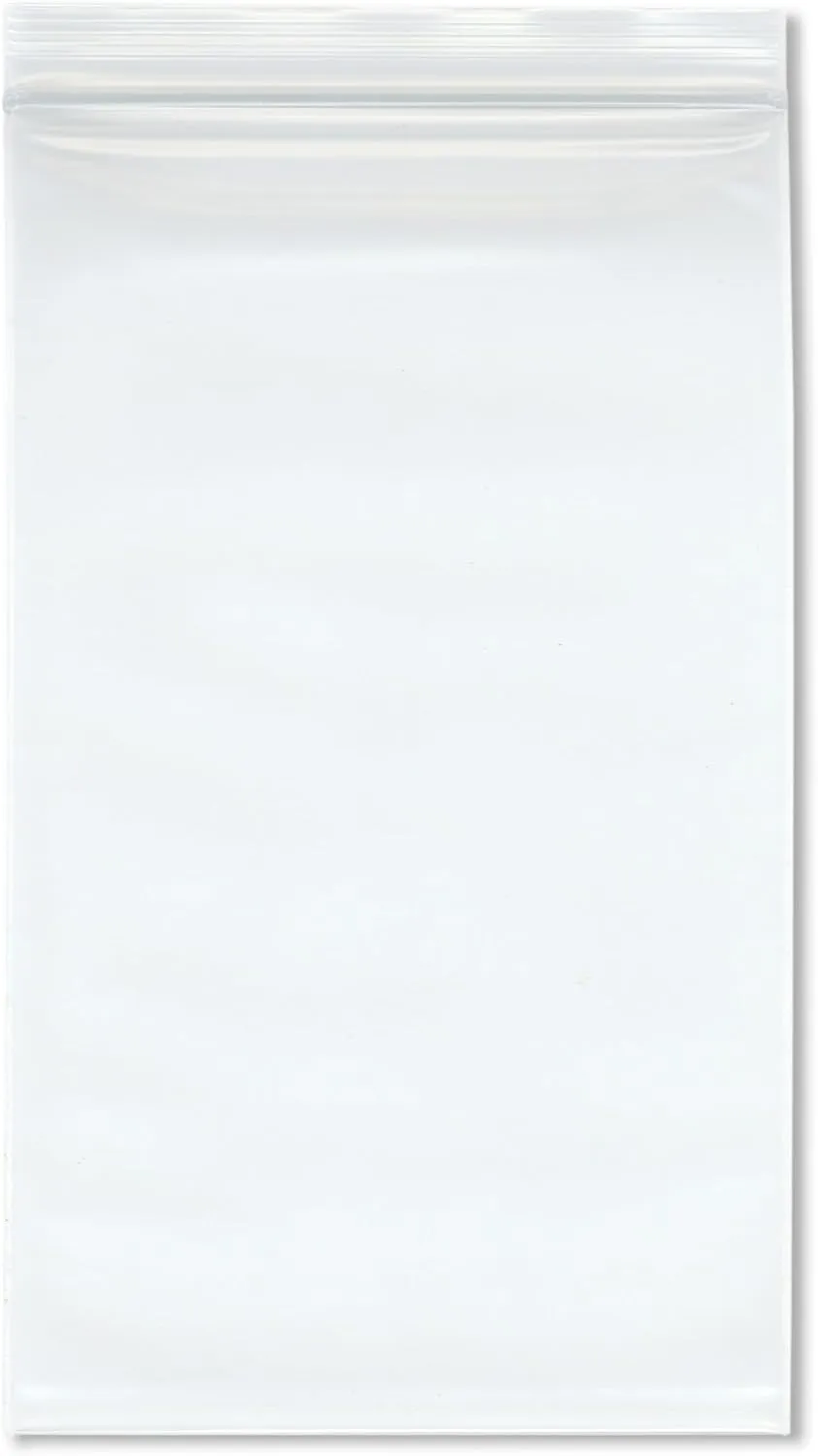 Plymor 6" x 10" (Pack of 100), 6 Mil Industrial Duty Zipper Reclosable Plastic Bags