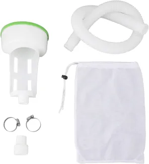 Pool Cleaner Leaf Bag Premium Plastic Swimming Pool Leaf Net with Hose Connector for SPA and Swimming Pools