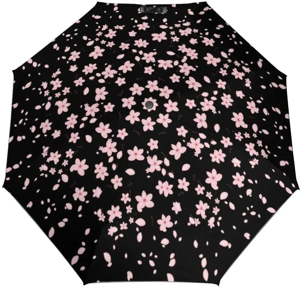 Portable Travel Umbrella Folding Automatic Compact Anti-UV Umbrellas for Rain/Sun